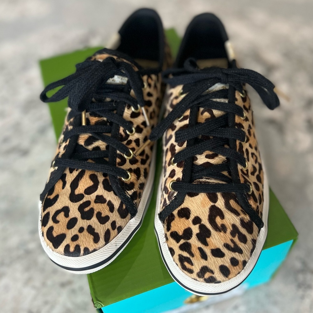 KEDS for KATE SPADE Kickstart Leopard